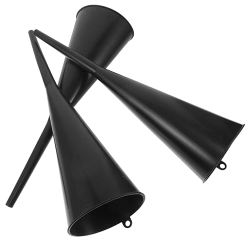 FIXOSHEE 3 Stück Teiliges Öltrichter mit Verlängerter Tülle aus Robustem Kunststoff für Benzin und Kraftstoffzusätze Passend für Autos und Motorräder Auslaufsicheres Design Erleichtert das von FIXOSHEE