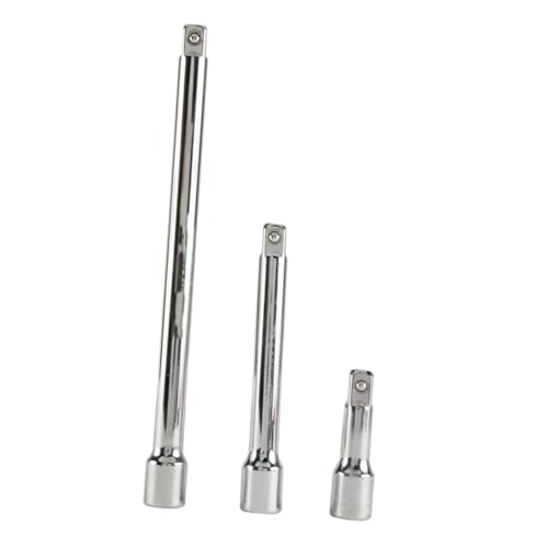 FIXOSHEE 3 Stück Teiliges Ratschen steckschlüssel verlängerungsset Antrieb aus Verchromtem Chrom vanadiumstahl mit Federsperrkugel Geriffeltem Griff für Schwer Zugängliche Schrauben FIXOSHEE 3 Stück Teiliges Ratschen steckschlüssel verlängerungsset Antrieb aus Verchromtem Chrom vanadiumstahl mit Federsperrkugel Geriffeltem Griff für Schwer Zugängliche Schrauben von FIXOSHEE