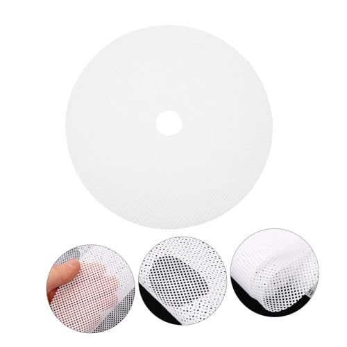 FIXOSHEE 3 Stück Teiliges Runde Silikon Dehydrator Matten Antihaftbeschichtete Obst Gemüse dörrfolie mit Feinem Netz Wiederverwendbar für Obsttrockner und Jerky Leicht zu Reinigen und FIXOSHEE 3 Stück Teiliges Runde Silikon Dehydrator Matten Antihaftbeschichtete Obst Gemüse dörrfolie mit Feinem Netz Wiederverwendbar für Obsttrockner und Jerky Leicht zu Reinigen und von FIXOSHEE