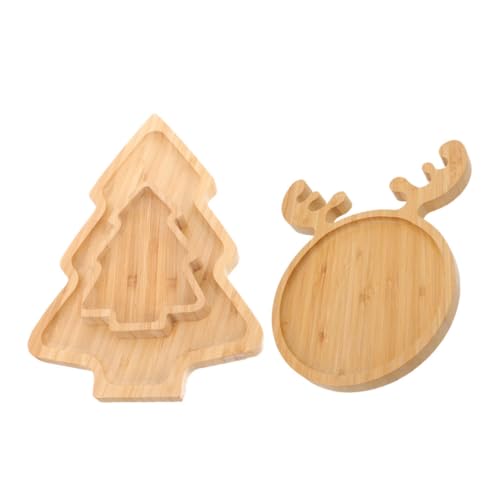 FIXOSHEE 3 Stück Weihnachtliche Teilige Servierplatten mit Rentier und Tannenbaum Design Dekorativ für Snacks Obst und Desserts Festlich für Familienfeiern Partys und Restaurants Geeignet FIXOSHEE 3 Stück Weihnachtliche Teilige Servierplatten mit Rentier und Tannenbaum Design Dekorativ für Snacks Obst und Desserts Festlich für Familienfeiern Partys und Restaurants Geeignet von FIXOSHEE