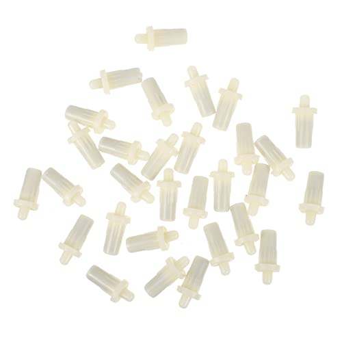 FIXOSHEE 30 Stück Teiliges Telescopic Shutter Repair Pin Weiß Möbelverbinder und Schranktür Ersatz Installieren Langlebig und Vielseitig für Möbel und Jalousien von FIXOSHEE