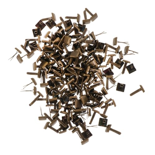FIXOSHEE 300 Stück DIY Doppelbein Nieten Spikes für Bastelarbeiten Robust Langlebig Modisch für Taschen Kleidung Schuhe FIXOSHEE 300 Stück DIY Doppelbein Nieten Spikes für Bastelarbeiten Robust Langlebig Modisch für Taschen Kleidung Schuhe von FIXOSHEE