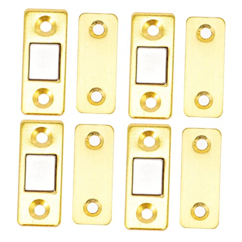 FIXOSHEE 4 Paare Magnetische Türschlösser Ultradünne Selbstklebende Schrankmagnete für Tür und Schubladenschlösser für Möbel und Schränke Rostfreies Manganstahl Material FIXOSHEE 4 Paare Magnetische Türschlösser Ultradünne Selbstklebende Schrankmagnete für Tür und Schubladenschlösser für Möbel und Schränke Rostfreies Manganstahl Material von FIXOSHEE