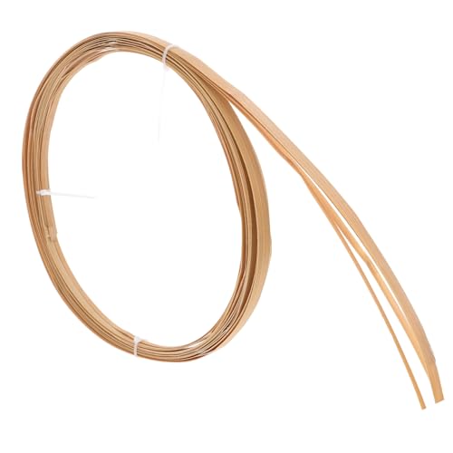 FIXOSHEE 4 Rollen Bündel Natürliche Holzstreifen zum Flechten Flexible Glatte Bastelstreifen Stabile Bambusstreifen Breit für Korb Stuhlflechtarbeiten DIY Handwerksmaterial FIXOSHEE 4 Rollen Bündel Natürliche Holzstreifen zum Flechten Flexible Glatte Bastelstreifen Stabile Bambusstreifen Breit für Korb Stuhlflechtarbeiten DIY Handwerksmaterial von FIXOSHEE