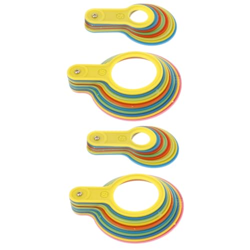 FIXOSHEE 4 Sätze Fruchtmessring Teiliges Genauen Messung Des Durchmessers und Effizientes Werkzeug für Obstklassifizierung und Produktivitätssteigerung von FIXOSHEE