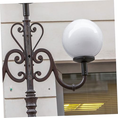FIXOSHEE 4 Stück Acryl Kugel Lampenschirm Weiß Milchig Garten Wandlampenschutz Outdoor Leuchtkugel Schutzabdeckung Modern Elegant FIXOSHEE 4 Stück Acryl Kugel Lampenschirm Weiß Milchig Garten Wandlampenschutz Outdoor Leuchtkugel Schutzabdeckung Modern Elegant von FIXOSHEE