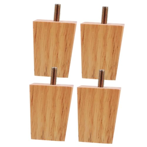 FIXOSHEE 4 Stück Massive Holz Möbelbeine Stabile Langlebige Sofabeine und Möbelfüße für Schrank Couch Couchtisch Einfache Montage Natürlicher Holzton Vielseitig für Wohnzimmermöbel FIXOSHEE 4 Stück Massive Holz Möbelbeine Stabile Langlebige Sofabeine und Möbelfüße für Schrank Couch Couchtisch Einfache Montage Natürlicher Holzton Vielseitig für Wohnzimmermöbel von FIXOSHEE
