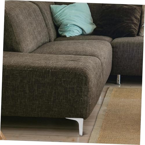 FIXOSHEE 4 Stück Metall Möbelfüße Dreieckig Robuste Sofafuß Ersatzbeine für Kommoden Couchtische und Schränke Rostfrei und Langlebig Universelle Möbelstützen von FIXOSHEE