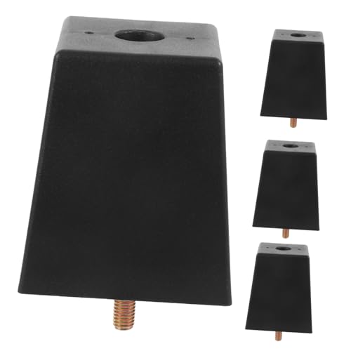 FIXOSHEE 4 Stück Möbelbeine zum Anschrauben Hohe Quadratische Möbelfüße aus Zinklegierung und Kunststoff für Sofa Stuhl Tisch Küchenmöbel Einfache Montage Langlebig und Stabil FIXOSHEE 4 Stück Möbelbeine zum Anschrauben Hohe Quadratische Möbelfüße aus Zinklegierung und Kunststoff für Sofa Stuhl Tisch Küchenmöbel Einfache Montage Langlebig und Stabil von FIXOSHEE