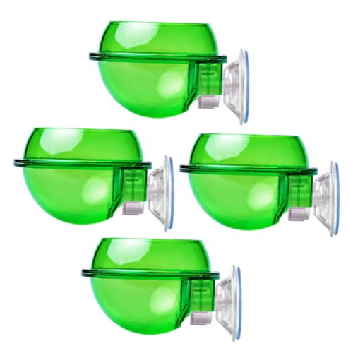 FIXOSHEE 4 Stück Reptilien mit Saugnapf aus Robustem Wasserabweisendem Material rutschfest und Leicht zu Reinigen Geeignet für Geckos Bartagamen und Baumbewohnende Echsen mit Flucht für von FIXOSHEE