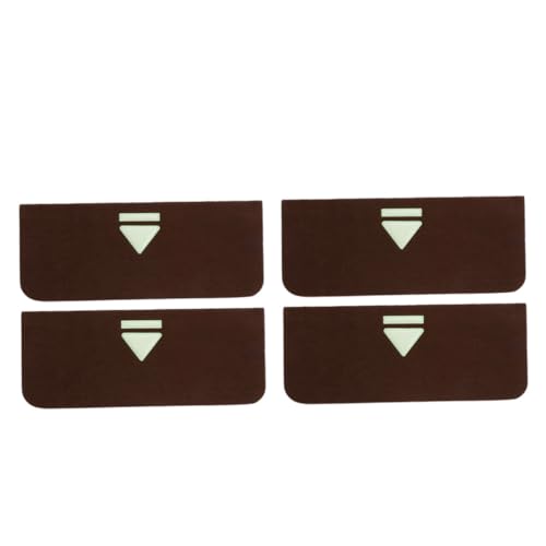 FIXOSHEE 4 Stück Rutschfeste Selbstklebende Treppenmatten Rutschhemmende Stufenauflagen für Haushalt mit Geräuschdämpfender Funktion Kratzschutz für Holzböden Einfache Reinigung Geeignet FIXOSHEE 4 Stück Rutschfeste Selbstklebende Treppenmatten Rutschhemmende Stufenauflagen für Haushalt mit Geräuschdämpfender Funktion Kratzschutz für Holzböden Einfache Reinigung Geeignet von FIXOSHEE