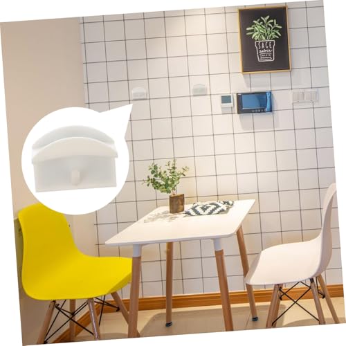 FIXOSHEE 4 Stück Selbstklebende Kunststoff Kappenhaken Wandhalterung für Baseballcaps und Accessoires Leicht Installierbar Platzsparend Für Schlafzimmer Schränke Kommoden von FIXOSHEE