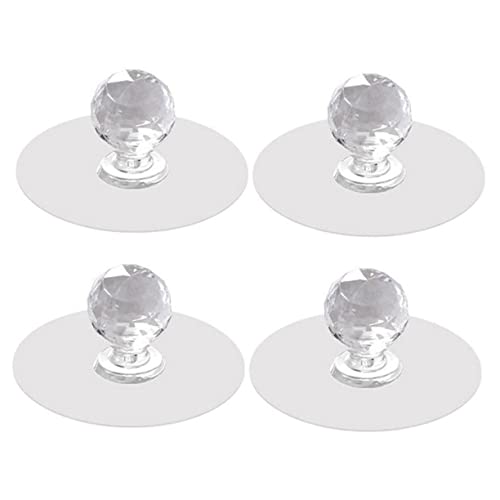 FIXOSHEE 4 Stück Selbstklebende Möbelgriffe Teilig Transparente Schrankknöpfe ohne Bohren Zuggriffe für Schränke und Kleiderschränke Langlebig und Praktisch FIXOSHEE 4 Stück Selbstklebende Möbelgriffe Teilig Transparente Schrankknöpfe ohne Bohren Zuggriffe für Schränke und Kleiderschränke Langlebig und Praktisch von FIXOSHEE