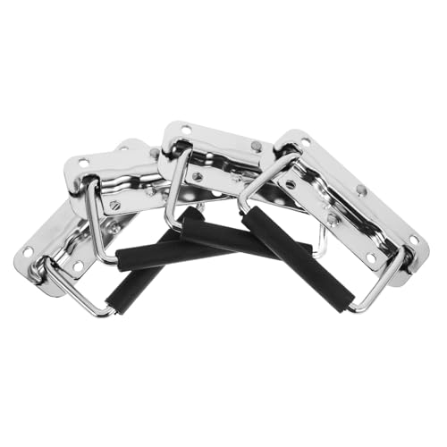 FIXOSHEE 4 Stück Teiliges Edelstahl Klappgriffe mit Feder Robuste Tragegriffe für Werkzeugkisten und Aufbewahrungsboxen Ergonomisch Verschleißfest Einfache Montage Vielseitig Einsetzbar FIXOSHEE 4 Stück Teiliges Edelstahl Klappgriffe mit Feder Robuste Tragegriffe für Werkzeugkisten und Aufbewahrungsboxen Ergonomisch Verschleißfest Einfache Montage Vielseitig Einsetzbar von FIXOSHEE