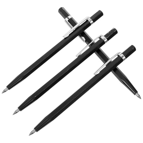 FIXOSHEE 4 Stück Teiliges Gravurset mit Langlebigem Wolframkarbid Spitze Leichter Metall Gravurstift für Präzise Markierungen Glas Keramik Fliesen Komfortabler Griff für DIY und von FIXOSHEE