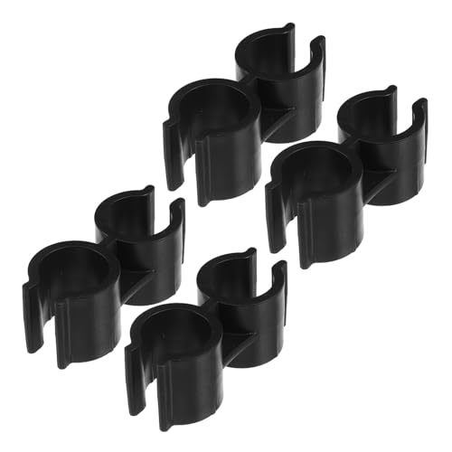 FIXOSHEE 4 Stück Teiliges Kunststoff Doppelrohrschellen Robust Verbindungsklemme für Besen Kehrschaufel Installieren Praktische Regal und Rohrverbinder Zubehör FIXOSHEE 4 Stück Teiliges Kunststoff Doppelrohrschellen Robust Verbindungsklemme für Besen Kehrschaufel Installieren Praktische Regal und Rohrverbinder Zubehör von FIXOSHEE