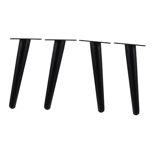FIXOSHEE 4 Stück Teiliges Möbelstützbein Robustem Eisen Schräg Langlebige Möbelfüße für Sofa Bett Schrank Einsetzbar Tragfähig und Verschleißfest von FIXOSHEE
