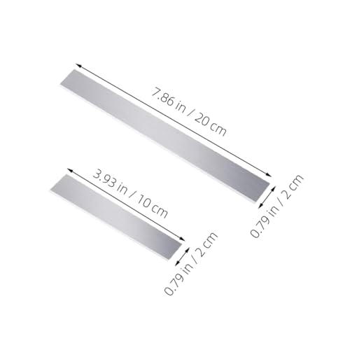 FIXOSHEE 4 Stück Teiliges Polymer Tonwerkzeug Set Flexibel Hochkohlenstoffstahl Messer Gerade zum Schneiden Modellieren Keramik DIY Sculpting Craft von FIXOSHEE