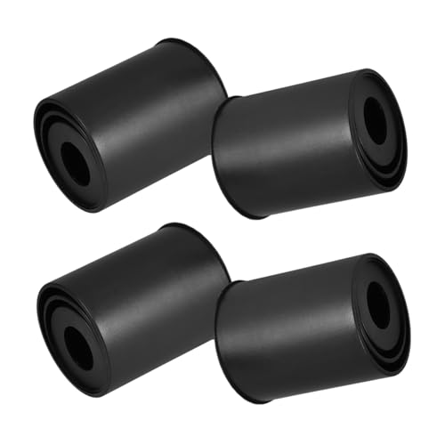 FIXOSHEE 4 Stück Telescoping Gas Lift Zylinder Schutzabdeckung Teilig für Bürostühle Staubschutz für Gaming Stühle Antislip Design Installieren für Büromöbel von FIXOSHEE