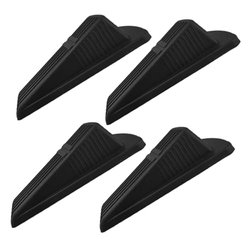 FIXOSHEE 4 Stück Türkeile aus Robustem Verstellbar für Verschiedene Türstärken Rutschfest und Winddicht Vielseitiger Türstopper für Moderne und Klassische Wohnräume Sicherer Schutz vor von FIXOSHEE