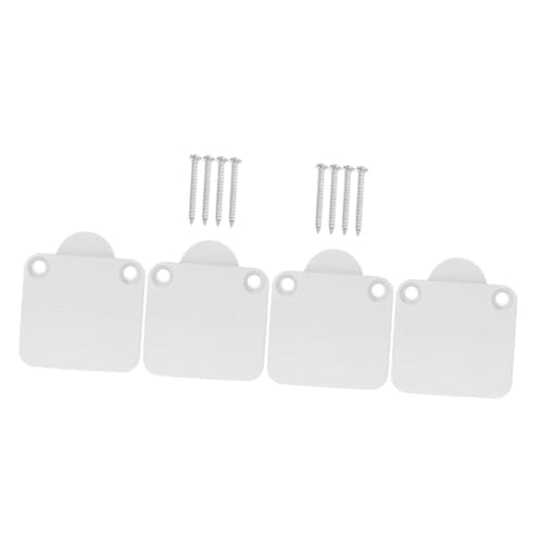 FIXOSHEE 4Stücke Automatischer Türlichtschalter Schranklichtschalter für Möbel mit Schrauben für Kleiderschrank und Schrankbeleuchtung Einfache Installation von FIXOSHEE
