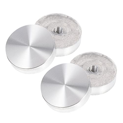 FIXOSHEE 4Stücke Runde Glastisch Adapter für Couchtisch Esstisch und Schreibtisch Langlebig und Praktisch für Möbel Zuhause Büro und Hotel von FIXOSHEE