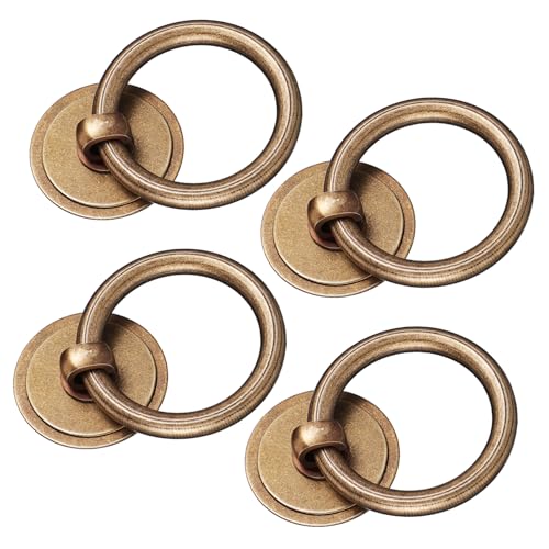 FIXOSHEE 4stücke Vintage Messing Schubladengriffe Antike Möbelknöpfe Für Schränke Kommoden Und Kleiderschränke Einfache Installation Robuste Qualität Und Elegantes Design FIXOSHEE 4stücke Vintage Messing Schubladengriffe Antike Möbelknöpfe Für Schränke Kommoden Und Kleiderschränke Einfache Installation Robuste Qualität Und Elegantes Design von FIXOSHEE