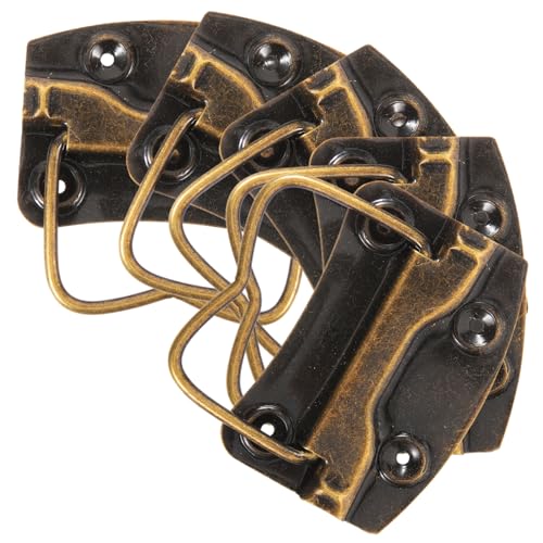 FIXOSHEE 5 Stck Vintage Holzgriff für Holzkiste aus Robustem Eisen Antiker Stil Einfach zu Montieren Komfortabel und Vielseitig Einsetzbar für Aufbewahrungsboxen und Möbel FIXOSHEE 5 Stck Vintage Holzgriff für Holzkiste aus Robustem Eisen Antiker Stil Einfach zu Montieren Komfortabel und Vielseitig Einsetzbar für Aufbewahrungsboxen und Möbel von FIXOSHEE