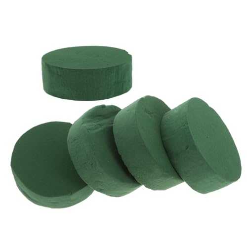FIXOSHEE 5 Stück Runder Nasssteckschaum Stark Wasserabsorbierender Floristenschaum für Frische Blumen Flexibel Zuschneidbar für Hochzeiten Partys und DIY Blumenarrangements FIXOSHEE 5 Stück Runder Nasssteckschaum Stark Wasserabsorbierender Floristenschaum für Frische Blumen Flexibel Zuschneidbar für Hochzeiten Partys und DIY Blumenarrangements von FIXOSHEE