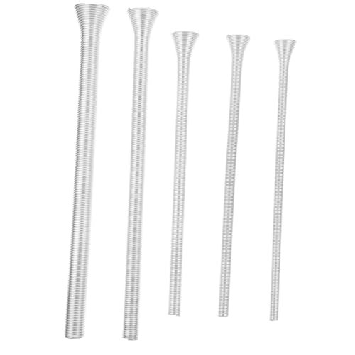FIXOSHEE 5 Stück Teiliges Federrohrbiege aus Hochwertigem Federstahl Präzises Biegen Dünnwandiger Aluminium und Edelstahlrohre Flexibel und Stabil für Klimaanlagen und Kühlsysteme von FIXOSHEE