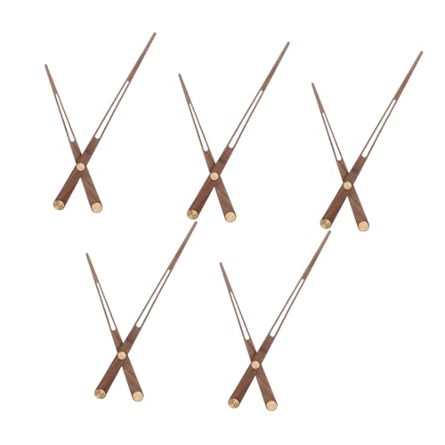 FIXOSHEE 5 Stück Teiliges Große Holzuhrzeiger aus Schwarzem Walnussholz mit Messing Geräuschlos Langlebig DIY Ersatzteile für Wanduhren Einfache Montage Dekorativ und Praktisch FIXOSHEE 5 Stück Teiliges Große Holzuhrzeiger aus Schwarzem Walnussholz mit Messing Geräuschlos Langlebig DIY Ersatzteile für Wanduhren Einfache Montage Dekorativ und Praktisch von FIXOSHEE