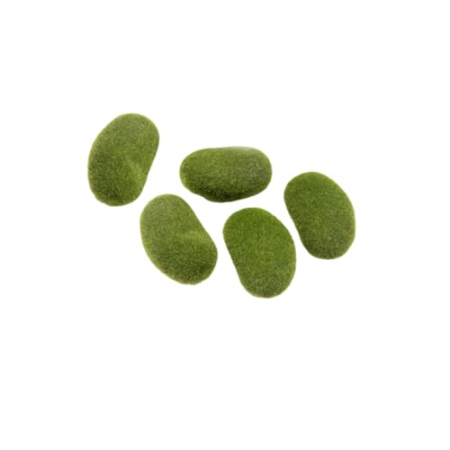 FIXOSHEE 5 Stück Teiliges Künstliche Moossteine Grün Naturgetreue Mooskugeln für Bonsai Dekoration DIY Mikrolandschaft Geeignet für Blumentöpfe Terrarien Feengärten und Wohnraumgestaltung FIXOSHEE 5 Stück Teiliges Künstliche Moossteine Grün Naturgetreue Mooskugeln für Bonsai Dekoration DIY Mikrolandschaft Geeignet für Blumentöpfe Terrarien Feengärten und Wohnraumgestaltung von FIXOSHEE