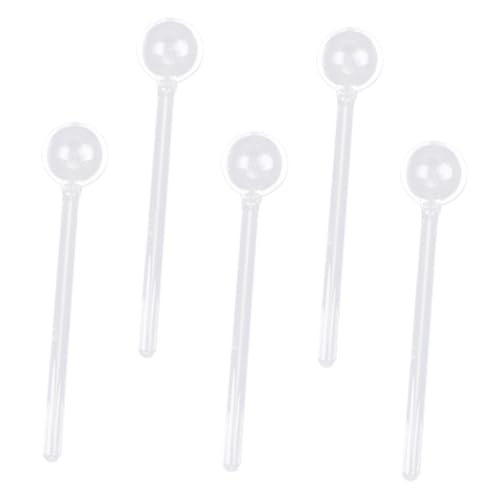 FIXOSHEE 5 Stück Teiliges Transparentes Kaffee Rührlöffel Lange Griffe für Kaffee Dessert und Teetassen für Kaffeebar Küchenzubehör Wiederverwendbar FIXOSHEE 5 Stück Teiliges Transparentes Kaffee Rührlöffel Lange Griffe für Kaffee Dessert und Teetassen für Kaffeebar Küchenzubehör Wiederverwendbar von FIXOSHEE