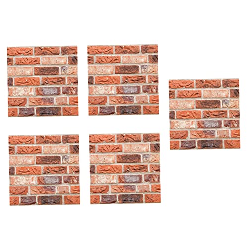 FIXOSHEE 5 Stück Wandpaneele Steinoptik Selbstklebend Teiliges Ziegelmuster Tapete Antik Wohnzimmer Schlafzimmer Küche Dekoration UV Beständig Langlebig FIXOSHEE 5 Stück Wandpaneele Steinoptik Selbstklebend Teiliges Ziegelmuster Tapete Antik Wohnzimmer Schlafzimmer Küche Dekoration UV Beständig Langlebig von FIXOSHEE