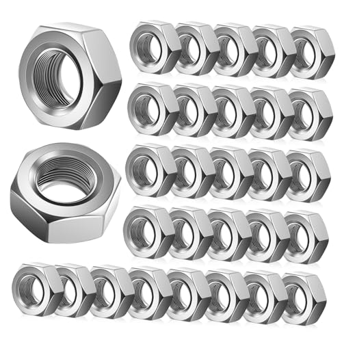 FIXOSHEE 50 Stück Edelstahl Muttern Sechskant Schrauben Befestigungsmuttern Rostfrei Langlebig Präzise Gefertigt für Industrie Haushalt Reparatur Anwendungen FIXOSHEE 50 Stück Edelstahl Muttern Sechskant Schrauben Befestigungsmuttern Rostfrei Langlebig Präzise Gefertigt für Industrie Haushalt Reparatur Anwendungen von FIXOSHEE
