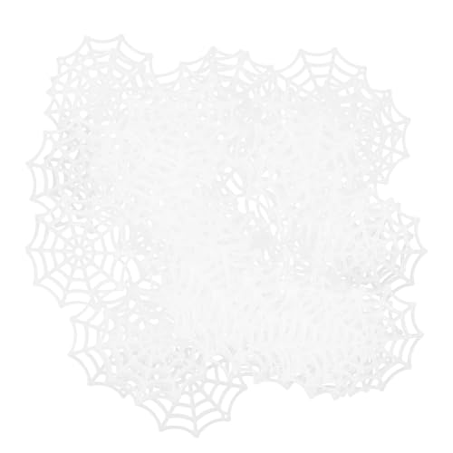 FIXOSHEE 50 Stück Teiliges Leuchtende Kunststoff Spinnennetze Halloween Deko Langlebige PE Materialien Realistische Spinnen für Innen Außen Wiederverwendbar Partyaccessoires für Gruselige FIXOSHEE 50 Stück Teiliges Leuchtende Kunststoff Spinnennetze Halloween Deko Langlebige PE Materialien Realistische Spinnen für Innen Außen Wiederverwendbar Partyaccessoires für Gruselige von FIXOSHEE