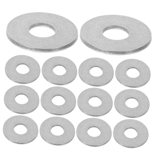 FIXOSHEE 50 Stück Teiliges Set Edelstahl Flachdichtungen Rostfreie Schraubenunterlegscheiben gegen Lockerung Stabile Metallringe für Möbel und Maschinenbefestigung FIXOSHEE 50 Stück Teiliges Set Edelstahl Flachdichtungen Rostfreie Schraubenunterlegscheiben gegen Lockerung Stabile Metallringe für Möbel und Maschinenbefestigung von FIXOSHEE
