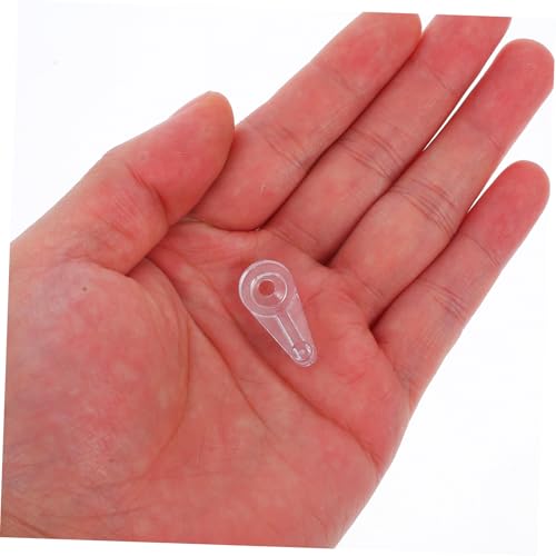 FIXOSHEE 50 Stück Teiliges Transparentes Glas klammer set mit Schrauben Robuste Bruchsichere Klemmhalter für Rahmenlose Glas schranktüren und Spiegel Einfache Montage Langlebige Wardrobe von FIXOSHEE