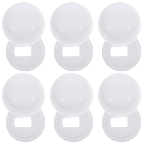 FIXOSHEE 6 Paare Toilettensitz Schraubenkappen Abdeckkappen Rostschutz Befestigung für Wc bodenbolzen Toilettenschrauben Abdeckungen Langlebig Praktisch FIXOSHEE 6 Paare Toilettensitz Schraubenkappen Abdeckkappen Rostschutz Befestigung für Wc bodenbolzen Toilettenschrauben Abdeckungen Langlebig Praktisch von FIXOSHEE