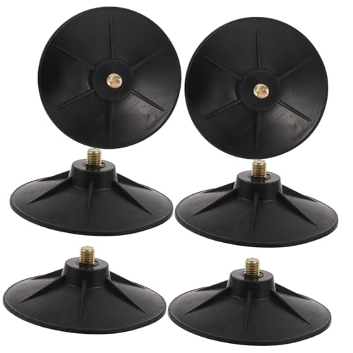 FIXOSHEE 6 Stück Heavy Bag Saugnapf Basis mit Schrauben Robuster Stahlplatten sockel Freistehende Boxsackhalterung für Zuhause Kompakt und Vielseitig für Box Kampfsporttraining von FIXOSHEE