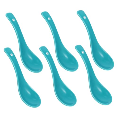 FIXOSHEE 6 Stück Keramiklöffel Suppenlöffel aus Porzellan Ergonomisch Geformt Gesundes Material Stilvoll für Reis Suppe Restaurant Geeignet Geschenkidee FIXOSHEE 6 Stück Keramiklöffel Suppenlöffel aus Porzellan Ergonomisch Geformt Gesundes Material Stilvoll für Reis Suppe Restaurant Geeignet Geschenkidee von FIXOSHEE