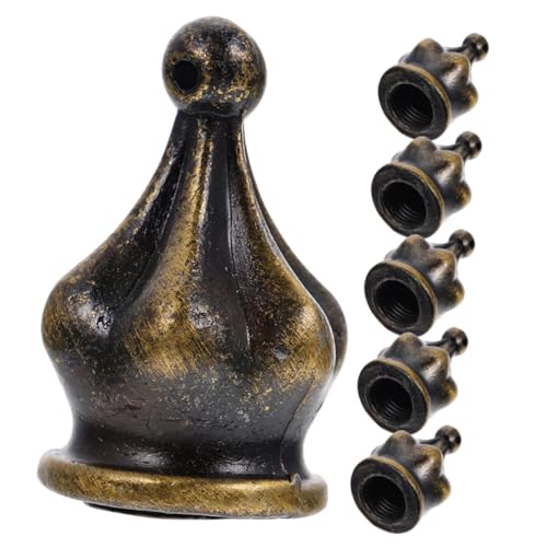 FIXOSHEE 6 Stück Teiliges Antike Lampenknöpfe aus Zinklegierung Dekorative Lampenschirmhalter für Nachttischlampe Wohnzimmer Schlafzimmer Strapazierfähige Lampenfinials zur Raumgestaltung FIXOSHEE 6 Stück Teiliges Antike Lampenknöpfe aus Zinklegierung Dekorative Lampenschirmhalter für Nachttischlampe Wohnzimmer Schlafzimmer Strapazierfähige Lampenfinials zur Raumgestaltung von FIXOSHEE