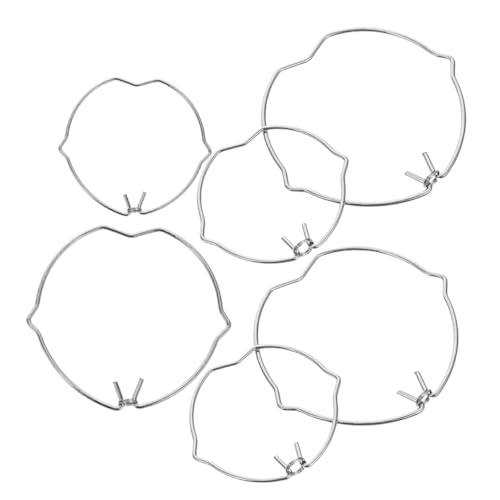 FIXOSHEE 6 Stück Teiliges Federspannclips für Einbauleuchten Einfache Werkzeugfreie Montage Ersatz Halteklammern für Deckenstrahler und Downlight Spots Geeignet für Wohn Geschäftsräume von FIXOSHEE