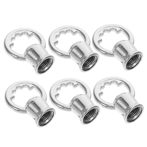 FIXOSHEE 6 Stück Teiliges Innengewinde Ringschrauben mit Innenzahn Stabile Metall Ösenringe für Sichere Aufhängung von Pendelleuchten Kronleuchtern und Diy Beleuchtungsprojekten FIXOSHEE 6 Stück Teiliges Innengewinde Ringschrauben mit Innenzahn Stabile Metall Ösenringe für Sichere Aufhängung von Pendelleuchten Kronleuchtern und Diy Beleuchtungsprojekten von FIXOSHEE
