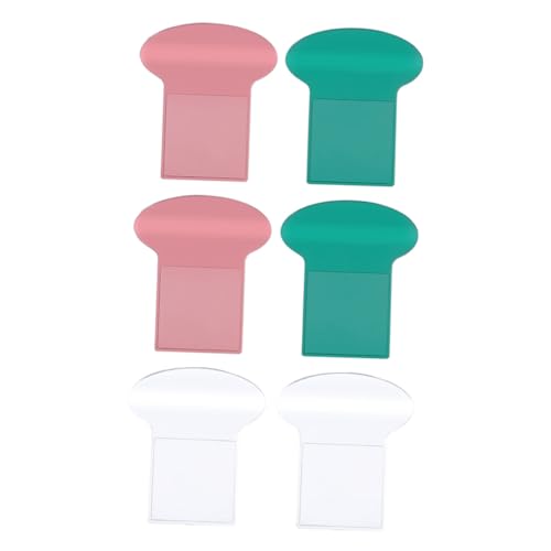 FIXOSHEE 6 Stück Teiliges Toilettensitzheber in Rot Grün Transparent Tragbarer Hygienischer Toilettendeckel Lifter für Wc Sitz Einfach zu Bedienen Geeignet für Familie Senioren und von FIXOSHEE