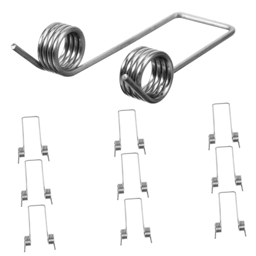 FIXOSHEE 6 Stück Teiliges Torsionsfedern aus für Mülltonnendeckel Ersatzfeder für Verschiedene Modelle Langlebige und Zuverlässige Lösung für Abfalleimer FIXOSHEE 6 Stück Teiliges Torsionsfedern aus für Mülltonnendeckel Ersatzfeder für Verschiedene Modelle Langlebige und Zuverlässige Lösung für Abfalleimer von FIXOSHEE