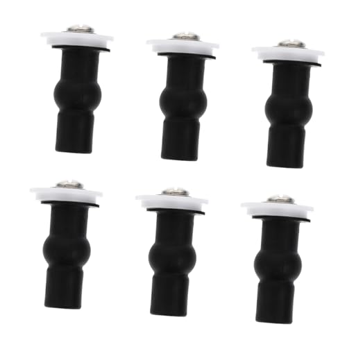 FIXOSHEE 6 Stück Teiliges Wc Sitz Befestigungsset Expansionsschrauben Toilet Seat Bolts Ersatz Toilet Seat Cover Fixing Kit für Standard Toilettendeckel Einfache Montage Robuste Wc FIXOSHEE 6 Stück Teiliges Wc Sitz Befestigungsset Expansionsschrauben Toilet Seat Bolts Ersatz Toilet Seat Cover Fixing Kit für Standard Toilettendeckel Einfache Montage Robuste Wc von FIXOSHEE