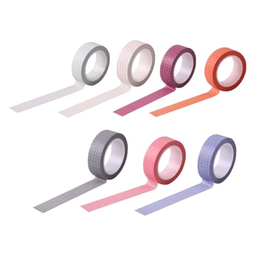 FIXOSHEE 7 Rollen Teiliges Washi Tape Selbstklebend Hochwertiges Papier Langlebig und Farbenfroh Dekoratives Klebeband für Scrapbooking DIY Basteln Planer Tagebücher und Geschenkverpackung FIXOSHEE 7 Rollen Teiliges Washi Tape Selbstklebend Hochwertiges Papier Langlebig und Farbenfroh Dekoratives Klebeband für Scrapbooking DIY Basteln Planer Tagebücher und Geschenkverpackung von FIXOSHEE