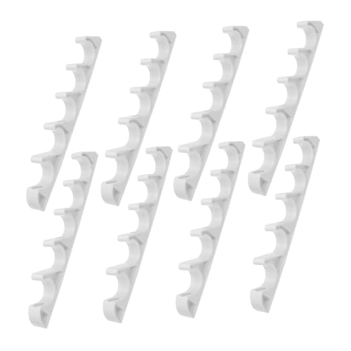 FIXOSHEE 8 Stück Teiliges Klappstuhl Verstellhalter aus Nylon Stufige Anpassungsklammern für Outdoor Camping Gartenmöbel Robuste Verbindung für Liegestühle Wetterbeständig und Leicht von FIXOSHEE