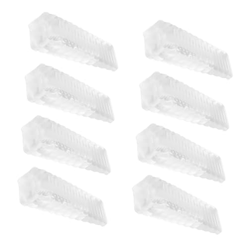 FIXOSHEE 8 Stück Teiliges Transparentes Türkeil Bruchsicherem Silikon Rutschfeste Kindersicherung und Türstopper für Haushalt Küche Büro Schutz vor Einklemmen und Zugluft FIXOSHEE 8 Stück Teiliges Transparentes Türkeil Bruchsicherem Silikon Rutschfeste Kindersicherung und Türstopper für Haushalt Küche Büro Schutz vor Einklemmen und Zugluft von FIXOSHEE